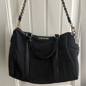 Lancaster Black Shoulder Bag